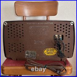Vintage Zenith Tube Radio USA AM FM Working Retro Tabletop Antique Decor JP