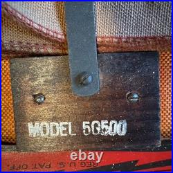 Vintage Zenith Universal AM Tube Radio with Wave Magnet Portable Original Case