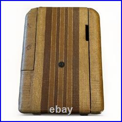 Vintage Zenith Universal AM Tube Radio with Wave Magnet Portable Original Case