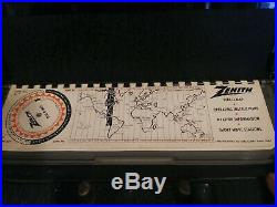 Vintage Zenith Y600 Trans Oceanic Wave Magnet Multiband Radio Tested Works Great