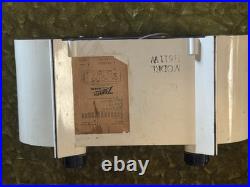 Vintage Zenith tube radio, racetrack fine condition, video