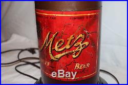 Vintage c. 1940 Metz Beer Bottle 24 Bakelite Tube Advertising Radio SignWorks