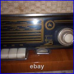 Vintage collectible tube radio Vostok 57