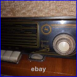 Vintage collectible tube radio Vostok 57