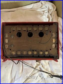 Vintage emerson tube radio