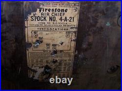 Vintage firestone air chief 4 A 21 tube radio
