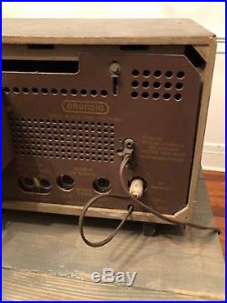 Vintage grundig tube radio 3600