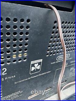 Vintage grundig tube radio? Type2012 estate