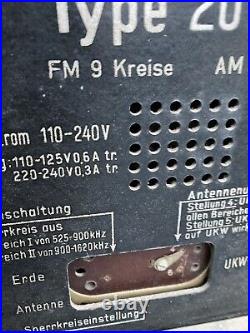 Vintage grundig tube radio? Type2012 estate