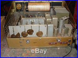 Vintage old vacuum valve radio tube military receiver Ham amateur Collins 51J-3