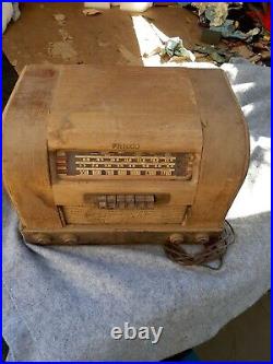 Vintage philco tube radio Police Aircraft Shortwave Amateur Radio Receiver