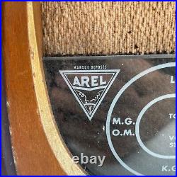 Vintage radio AREL Antwerpen Belgium