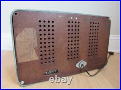 Vintage radio BF GOODRICH tube Model 11-701 AM FM KC bakelite RARE cream 1950