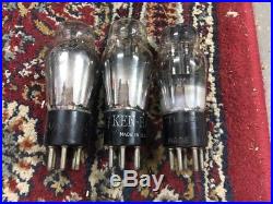 Vintage radio tubes lot 26s, 71a, 27s, 45s, And 80