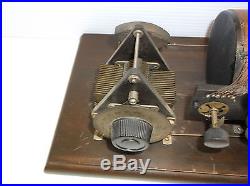 Vintage single tube early radio receiver VT-2