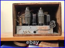 Vintage tube radio 1936
