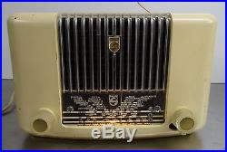 Vintage tube radio Danmark 1952 Philips BDK 223U Röhrenradio Radio MW-LW-KW
