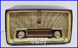 Vintage tube radio Kleines Röhren Radio Grundig Typ 97 Röhrenradio 1960er