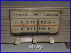 Vintage tube radio, panoramic, 2-band, delivered by Columbia FedEx