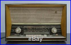 Vintage tube receiver Radio SABA Wildbad 125 Röhrenradio 1960-61