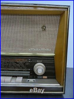 Vintage tube receiver Radio SABA Wildbad 125 Röhrenradio 1960-61