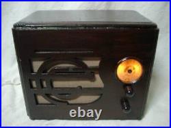 Vintage vacuum Tube Radio Working JAPAN JP