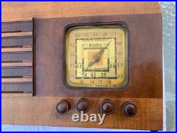 Vintage very rare Beautiful FADA Tube Radio In V. G. Condition & Works