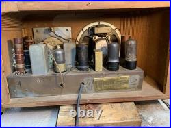 Vintage very rare Beautiful FADA Tube Radio In V. G. Condition & Works