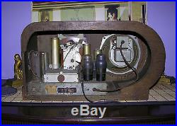 Vintage wood Philco 1950 s Tube Radio model 37 610 parts / repair