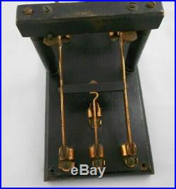 Vtg 1910's Murdock Radio Antenna Knife Switch Tx/Rx Spark Tube Transmitter