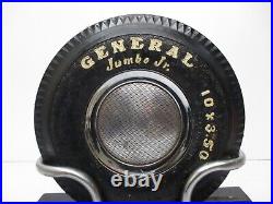 Vtg 1940s General Jumbo Jr. Tire AM Tube Radio Promotional Employee Novelty AsIs