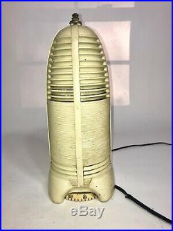 Vtg 1941 Lumitone Mitchell 1260 Bakelite Tube Radio Lamp