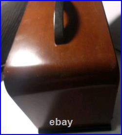 Vtg 1941 Philco 41-220 Table Radio Wood Case Fully Restored Works Face 12x7