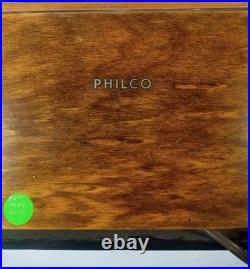 Vtg 1941 Philco 41-220 Table Radio Wood Case Fully Restored Works Face 12x7