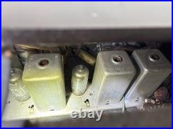 Vtg 1950 Zenith Tube Radio Y723 Bakelite AM/FM MCM Savanna Brown White Powers On