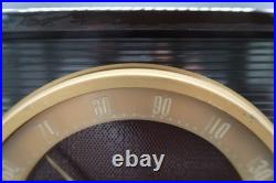Vtg 1951 RCA Victor 1-R-81 AM FM Tube Radio Livingston Bakelite Works Tunes