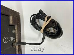 Vtg 1960s Norelco Bi-Ampli Stereo B5X43A/54 AM FM SW Tube Radio Plays As Is