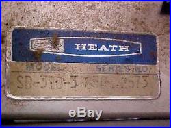 Vtg 1967 Heathkit Model SB-310 Tube Shortwave Receiver & Manual radio sw ham