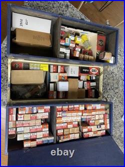 Vtg Channel Master Vacuum Tube Radio & TV Serviceman Carrying Case with Tubes Vtg Channel Master Vacuum Tube Radio & TV Serviceman Carrying Case with Tubes
