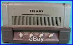Vtg Early Knight Sound Products Stereo Radio Tube Type Amplifier Model 145