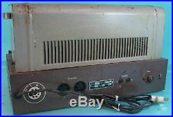 Vtg Early Knight Sound Products Stereo Radio Tube Type Amplifier Model 145