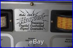 Vtg Hickok Signal Generator Universal Crystal Controlled AM FM Tester Tube Radio
