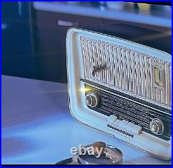 Vtg Jubilate Telefunken Table Top Radio AM/FM Fallout TV Show Decor 50s Repair