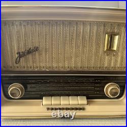 Vtg Jubilate Telefunken Table Top Radio AM/FM MCM Decor 50s Germany Repair