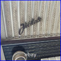 Vtg Jubilate Telefunken Table Top Radio AM/FM MCM Decor 50s Germany Repair