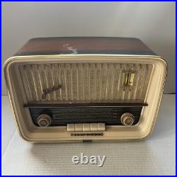 Vtg Jubilate Telefunken Table Top Radio AM/FM MCM Decor 50s Germany Repair