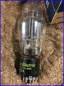 Vtg NOS WESTERN ELECTRIC 422A TUBE rectifier radio guitar amp Date 6052