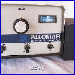 Vtg PALOMAR 300A BI Linear Tube Amplifier With Power Supply HAM Amateur Radio Nice