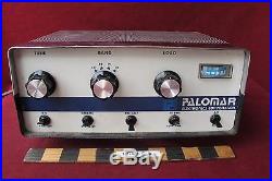 Vtg Palomar 300A Linear Amplifier Tube Amp Ham Amateur radio (With issues)