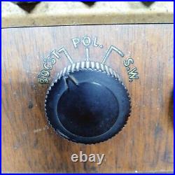 Vtg Philco Model 40-150 Pushbutton AM/SWPolice Tube Radio 1940's Restore/Parts